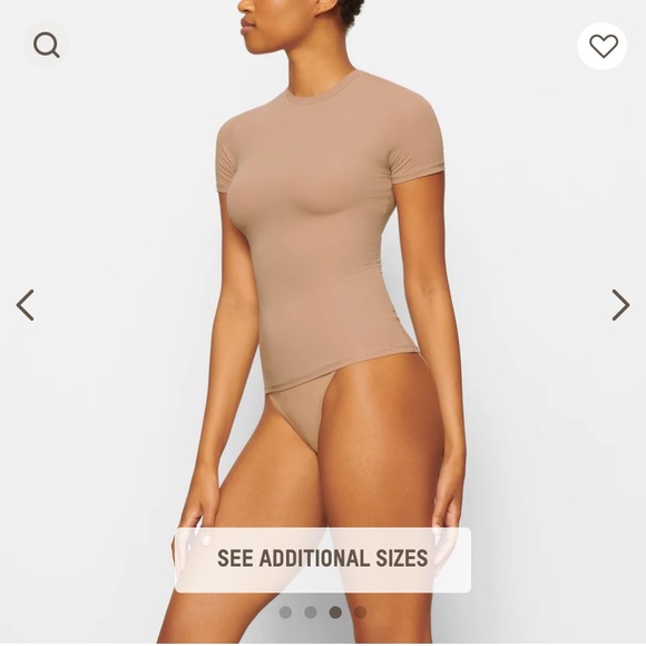 Skims Fits Everybody T-Shirt sienna size xs new condition - Picture 3 of 7